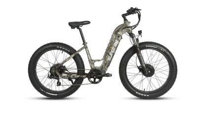 Eunorau | FAT-AWD 2.0 | FAT-AWD-SO17-HTC - Step Over (Cadence Sensor) Raven