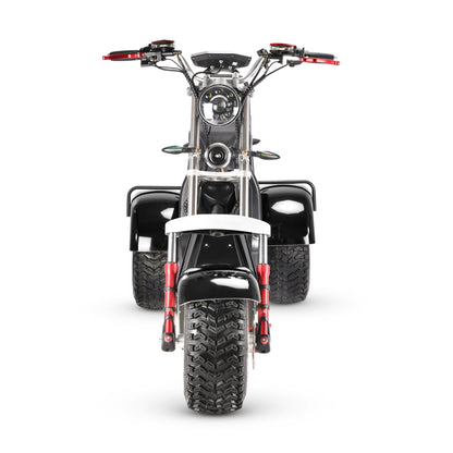 SoverSky | T7.4 Swinging Electric Trike | Dual 2000W 60V 40Ah
