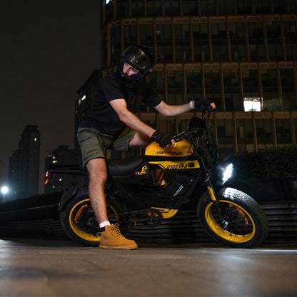 HappyRun | G100 Pro Electric Bike 6000W Dual Battery, 72V Power