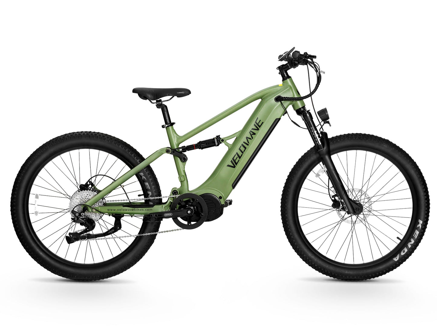 Velowave Forest XM MTB Dual‑Suspension Electric Mountain Bike - 48V 20Ah 1000W, 37MPH, Range 75 Miles, Torque Sensor, Hydraulic Brakes - 100% Financing Available!