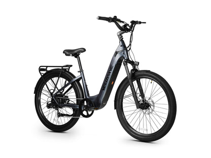 Velowave Breeze T Torque Sensor Step-Through Electric Bike - 48V 15Ah 500W, 28MPH, Max Range 90 Miles, Torque Sensor, Hydraulic Suspension, Hydraulic Brakes - 100% Financing Available!