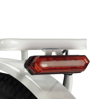 NAKTO CAMEL 2 Step-Thru 26" - 48V,  10Ah, 500W Hub Motor Electric Cruiser Bike - 100% Financing Available! White