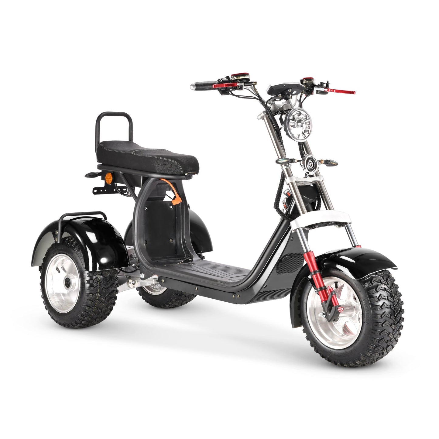 SoverSky | T7.4 Swinging Electric Trike | Dual 2000W 60V 40Ah