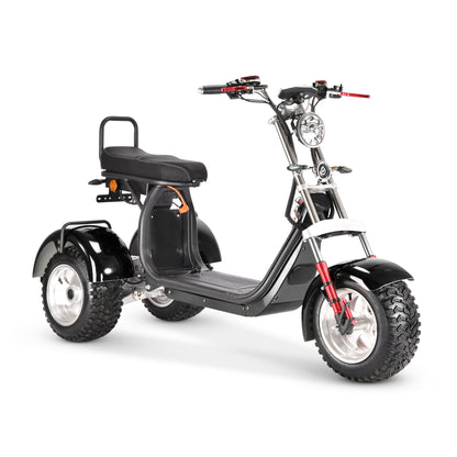 SoverSky | T7.4 Swinging Electric Trike | Dual 2000W 60V 40Ah