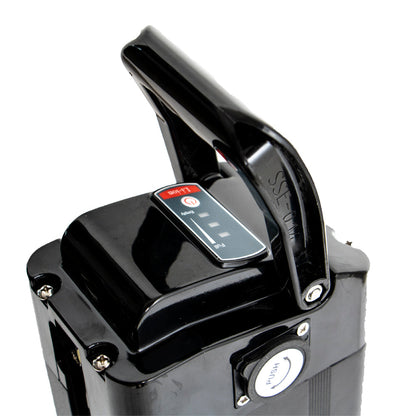 Eunorau | 48V12.5Ah/17.5Ah Seat tube/Silver fish Battery for E-FAT-MN&E-FAT-STEP | 48V-12.5AH-285