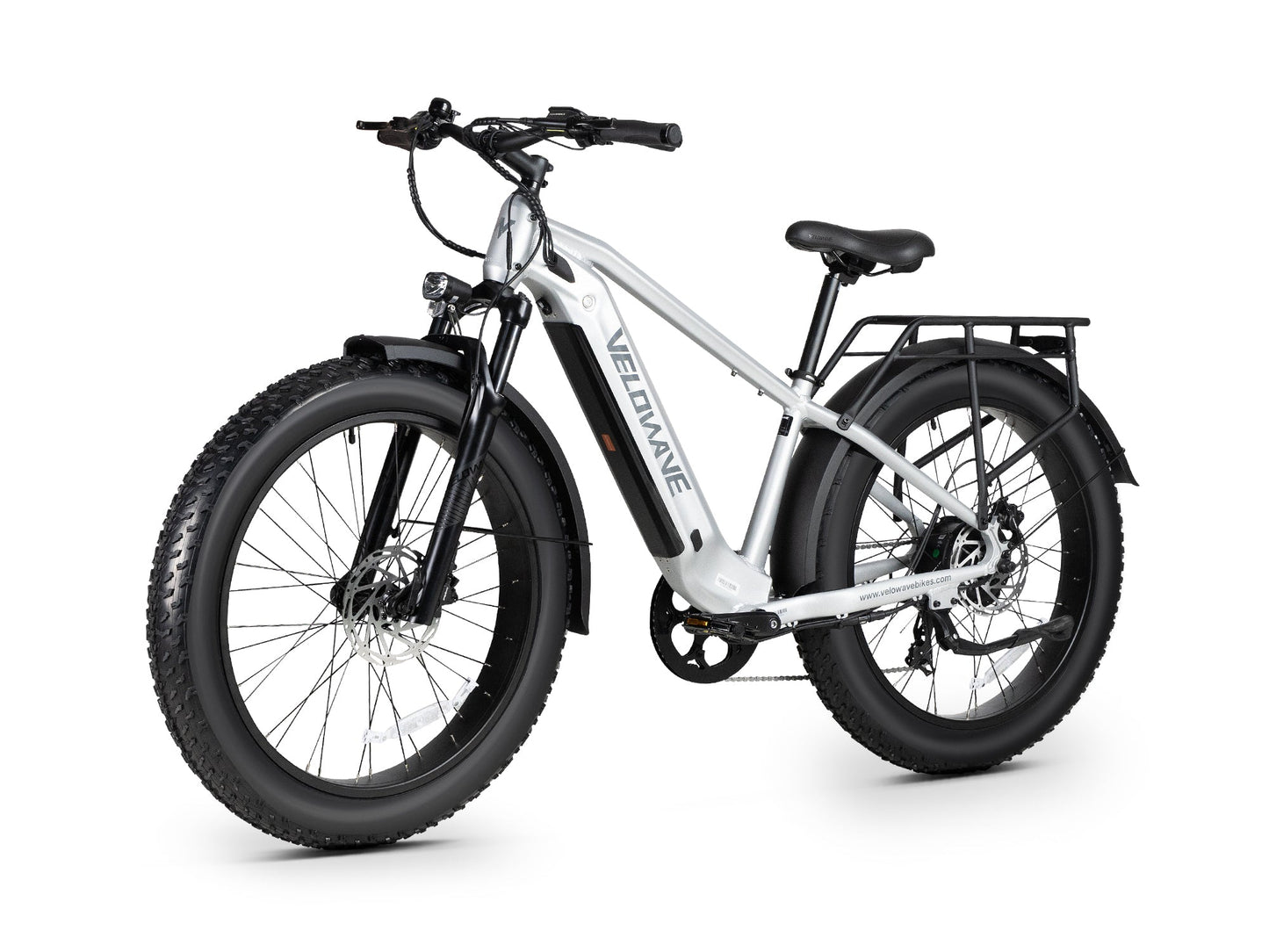 Velowave Ranger 3.0 Fat Tire Off‑Road Step-Over or Step-Through Electric Bike - 48V 15Ah 750W, 28MPH, Range 65 Miles, Torque Sensor, Hydraulic Brakes - 100% Financing Available!