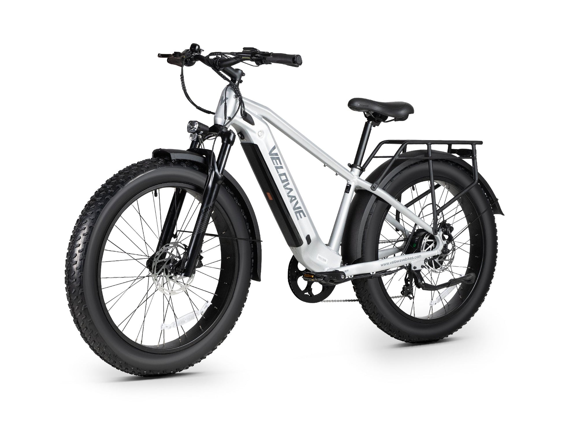 Velowave Ranger 3.0 Fat Tire Off‑Road Step-Over or Step-Through Electric Bike - 48V 15Ah 750W, 28MPH, Range 65 Miles, Torque Sensor, Hydraulic Brakes - 100% Financing Available!