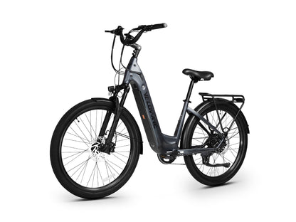 Velowave Breeze T Torque Sensor Step-Through Electric Bike - 48V 15Ah 500W, 28MPH, Max Range 90 Miles, Torque Sensor, Hydraulic Suspension, Hydraulic Brakes - 100% Financing Available!