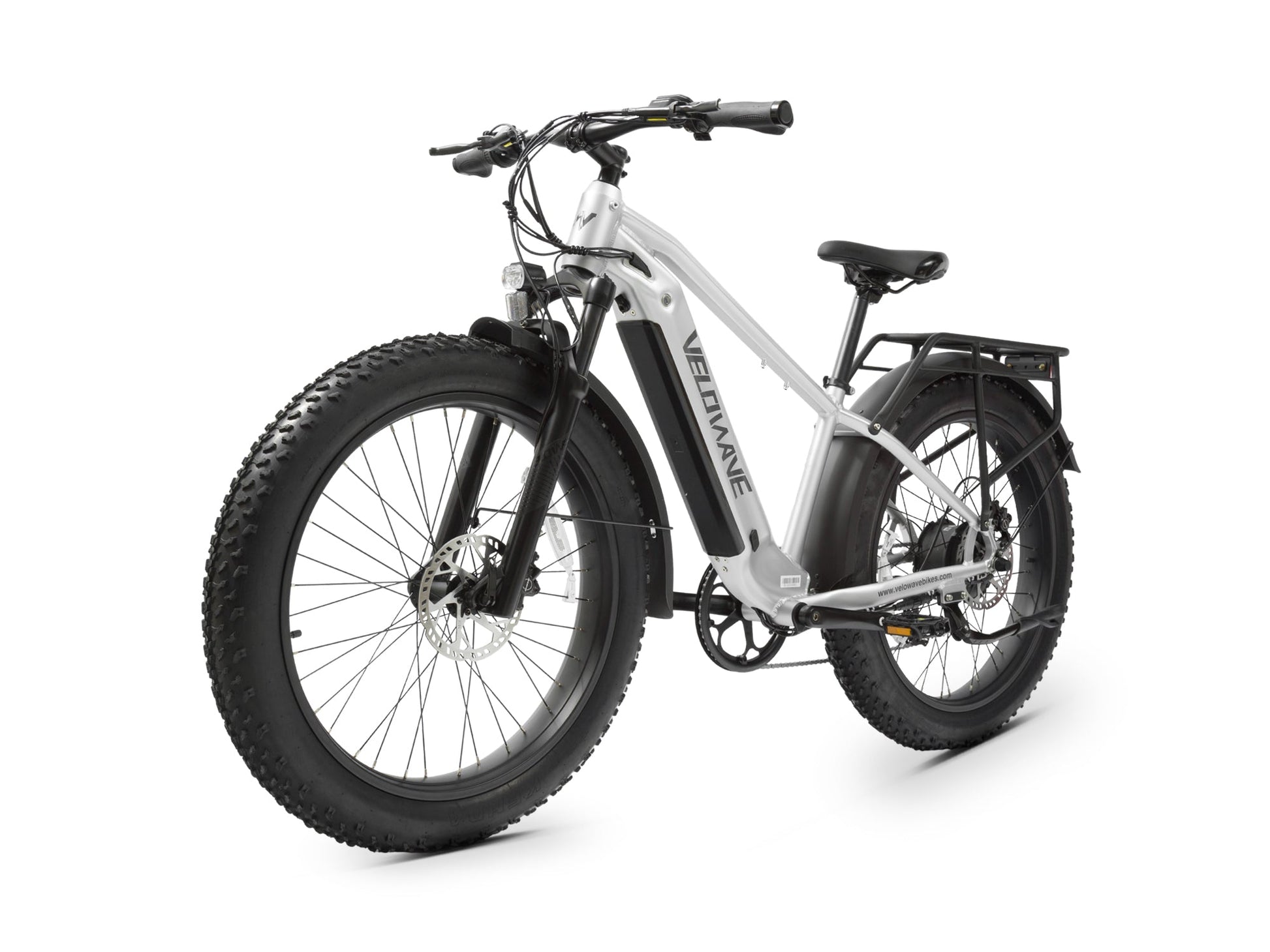 Velowave Ranger 2.0 Fat Tire All-Terrain Step-Over or Step-Through Electric Bike - 48V 15Ah 750W, 28MPH, Range 65 Miles, Hydraulic Suspension, Dual Hydraulic Brakes - 100% Financing Available!