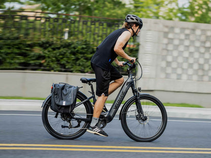 Velowave Breeze T Torque Sensor Step-Through Electric Bike - 48V 15Ah 500W, 28MPH, Max Range 90 Miles, Torque Sensor, Hydraulic Suspension, Hydraulic Brakes - 100% Financing Available!
