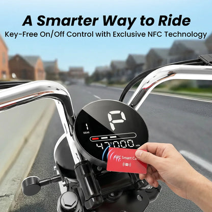 isinwheel Flow Y18 Electric Dirt Bike - 48V 20Ah 4000W, 35 MPH Max Speed, 60-Mile Range, 330 lbs Max Load - 100% Financing Available!