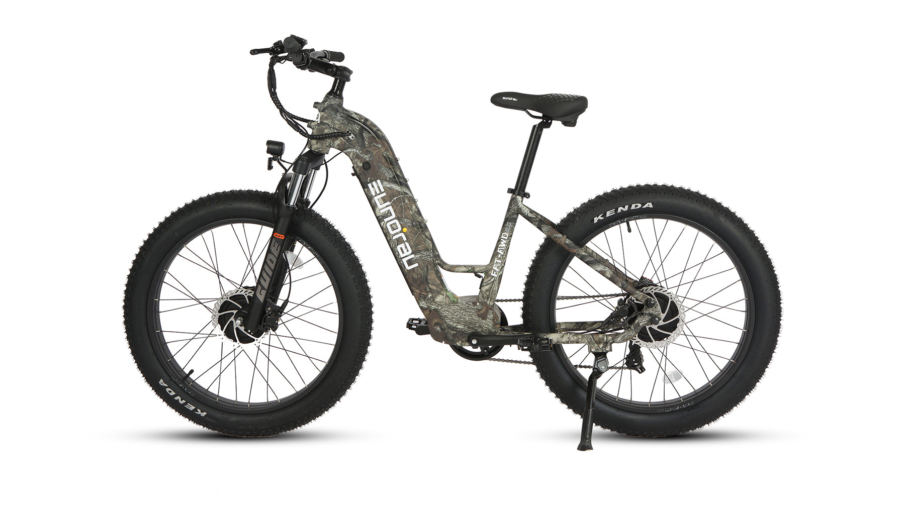 Eunorau | FAT-AWD 2.0 | FAT-AWD-SO17-HTC - Step Thru (Torque Sensor) Maple