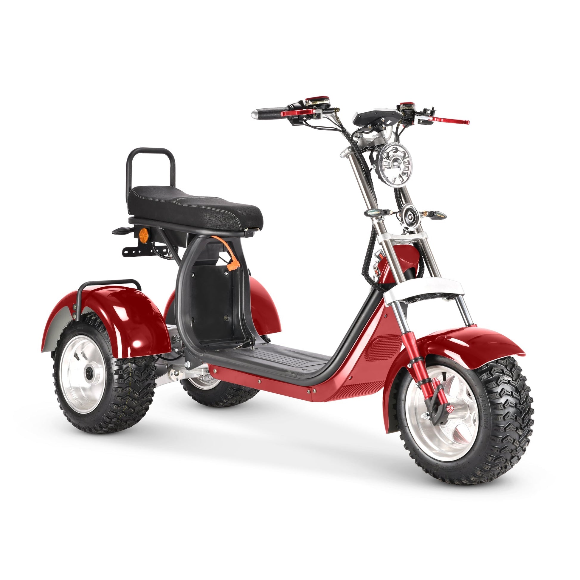 SoverSky | T7.4 Swinging Electric Trike | Dual 2000W 60V 40Ah