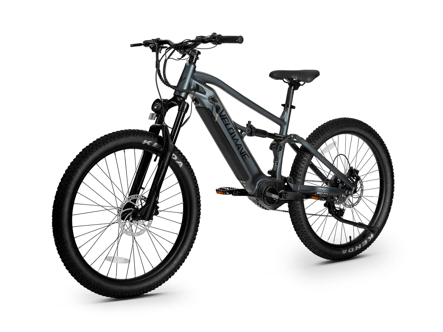 Velowave Forest SM MTB Electric Mountain Bike with Air Suspension - 48V 15Ah 500W, 28MPH, Range 60 Miles, Torque Sensor, Hydraulic Brakes - 100% Financing Available!