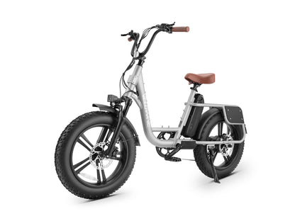 Velowave Prado S Commuter Fat Tire Electric Bike -48V 15Ah 750W hub motor - hydraulic brakes and suspension, 25MPH, Range up to 40 miles - 100% Financing Available!