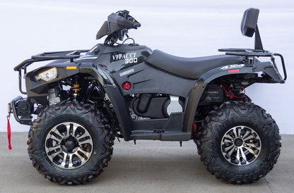Vitacci Terminator 300 EFI 4x4 ATV-Quad, McPherson Strut Suspension, 4 Wheel Drive, CA Legal