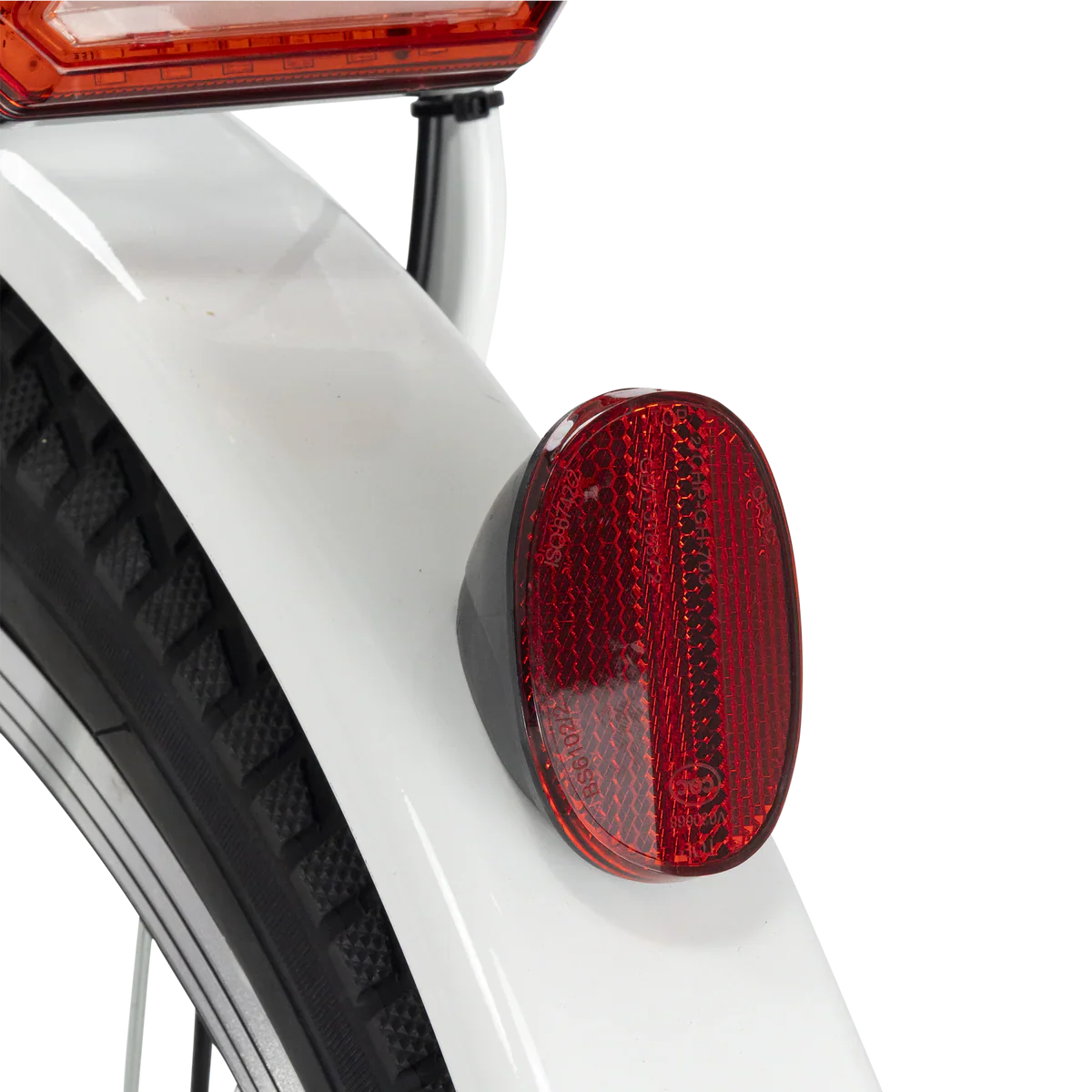 NAKTO CAMEL 2 Step-Thru 26" - 48V,  10Ah, 500W Hub Motor Electric Cruiser Bike - 100% Financing Available! White