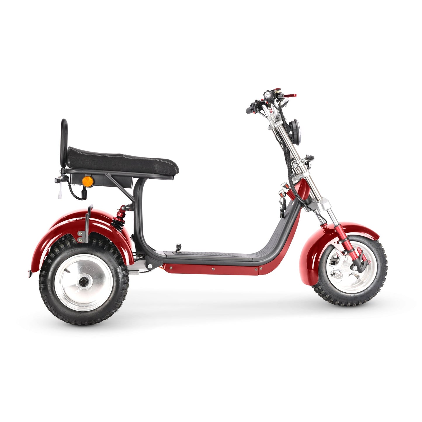 SoverSky | T7.4 Swinging Electric Trike | Dual 2000W 60V 40Ah