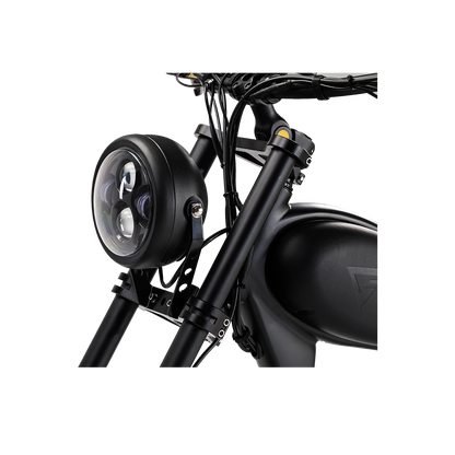 Revi Bikes Cheetah Fat‑Tire Electric Cafe Racer Bike 48v 17.5Ah 60 Mile Range 28mph - 100% Financing Available