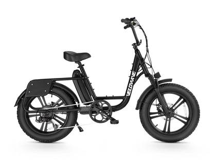 Velowave Prado S Commuter Fat Tire Electric Bike -48V 15Ah 750W hub motor - hydraulic brakes and suspension, 25MPH, Range up to 40 miles - 100% Financing Available!