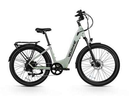 Velowave Breeze T Torque Sensor Step-Through Electric Bike - 48V 15Ah 500W, 28MPH, Max Range 90 Miles, Torque Sensor, Hydraulic Suspension, Hydraulic Brakes - 100% Financing Available!