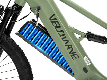 Velowave Forest XM MTB Dual‑Suspension Electric Mountain Bike - 48V 20Ah 1000W, 37MPH, Range 75 Miles, Torque Sensor, Hydraulic Brakes - 100% Financing Available!