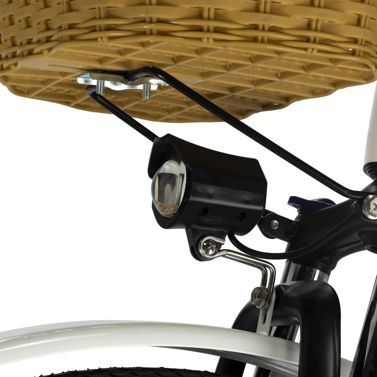 NAKTO CAMEL 2 Step-Thru 26" - 48V,  10Ah, 500W Hub Motor Electric Cruiser Bike - 100% Financing Available! White