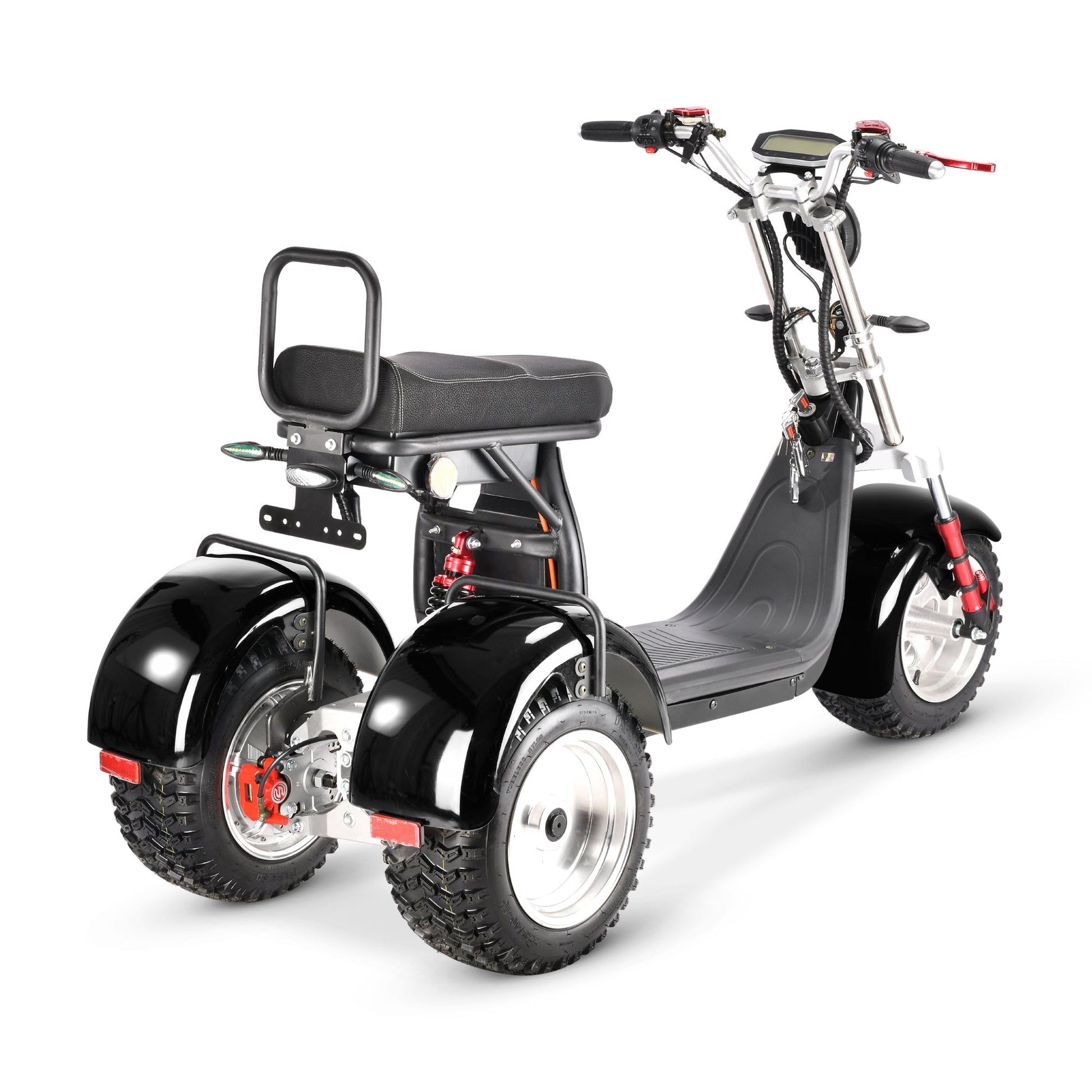 SoverSky | T7.4 Swinging Electric Trike | Dual 2000W 60V 40Ah