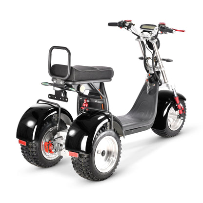 SoverSky | T7.4 Swinging Electric Trike | Dual 2000W 60V 40Ah