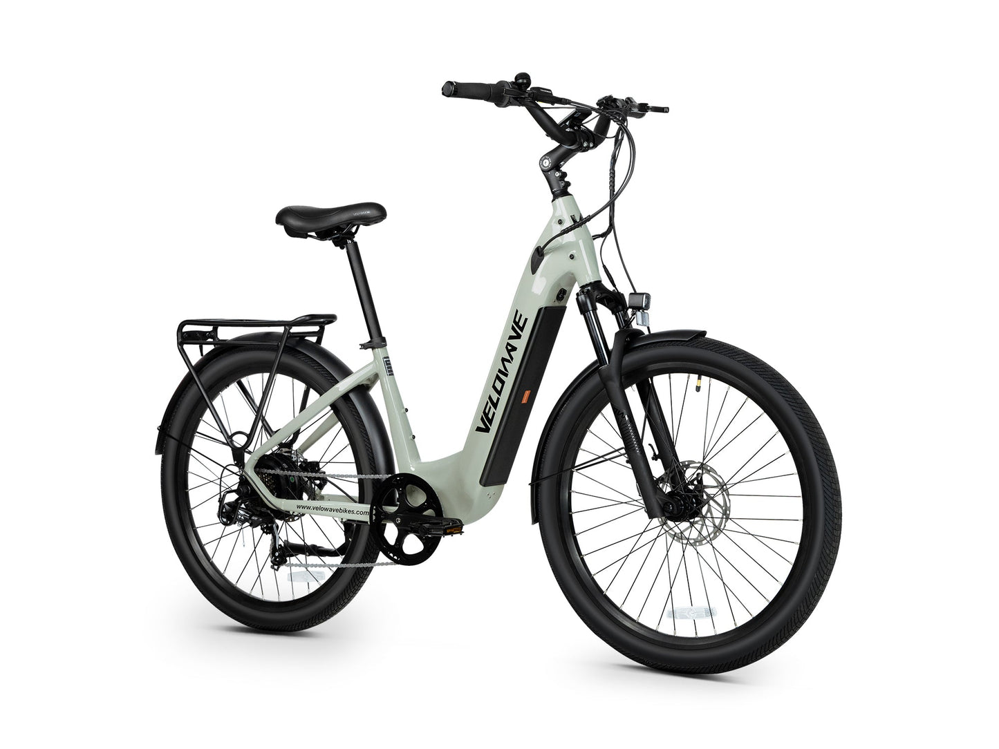 Velowave Breeze T Torque Sensor Step-Through Electric Bike - 48V 15Ah 500W, 28MPH, Max Range 90 Miles, Torque Sensor, Hydraulic Suspension, Hydraulic Brakes - 100% Financing Available!