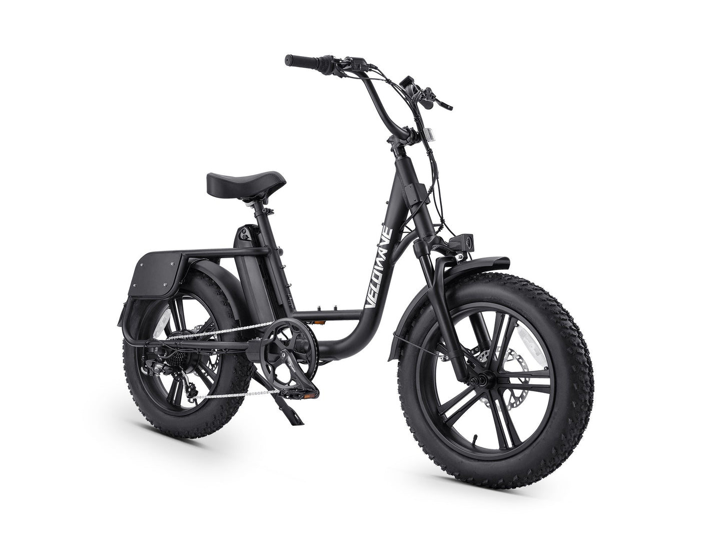 Velowave Prado S Commuter Fat Tire Electric Bike -48V 15Ah 750W hub motor - hydraulic brakes and suspension, 25MPH, Range up to 40 miles - 100% Financing Available!