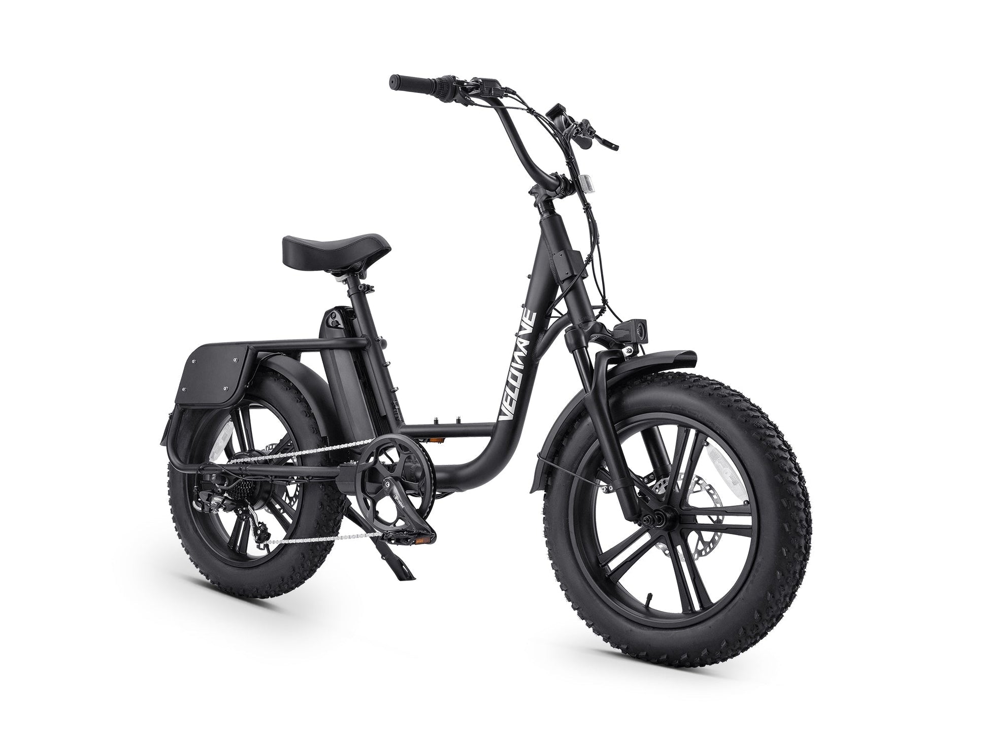 Velowave Prado S Commuter Fat Tire Electric Bike -48V 15Ah 750W hub motor - hydraulic brakes and suspension, 25MPH, Range up to 40 miles - 100% Financing Available!