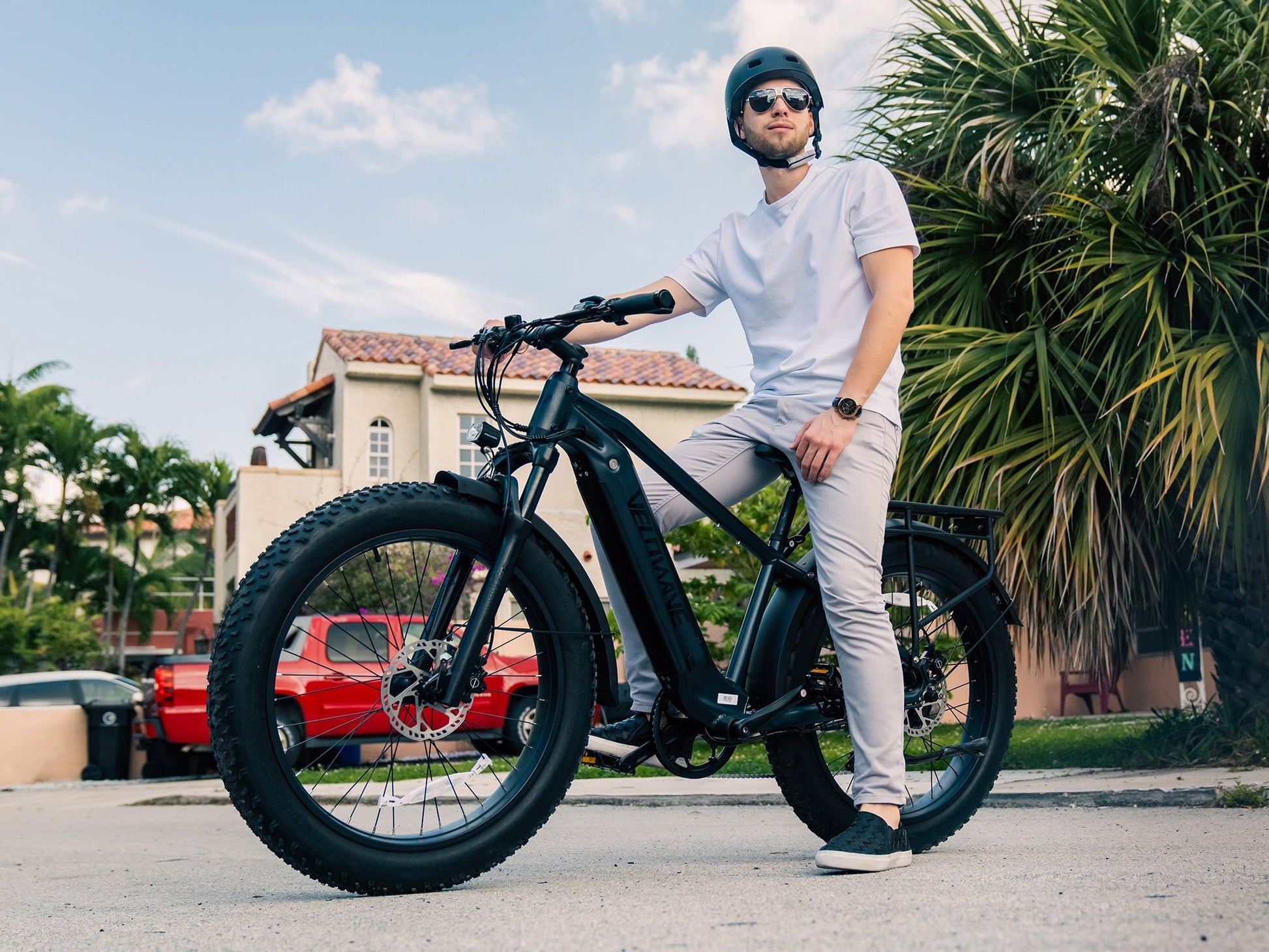 Velowave Ranger 2.0 Fat Tire All-Terrain Step-Over or Step-Through Electric Bike - 48V 15Ah 750W, 28MPH, Range 65 Miles, Hydraulic Suspension, Dual Hydraulic Brakes - 100% Financing Available!