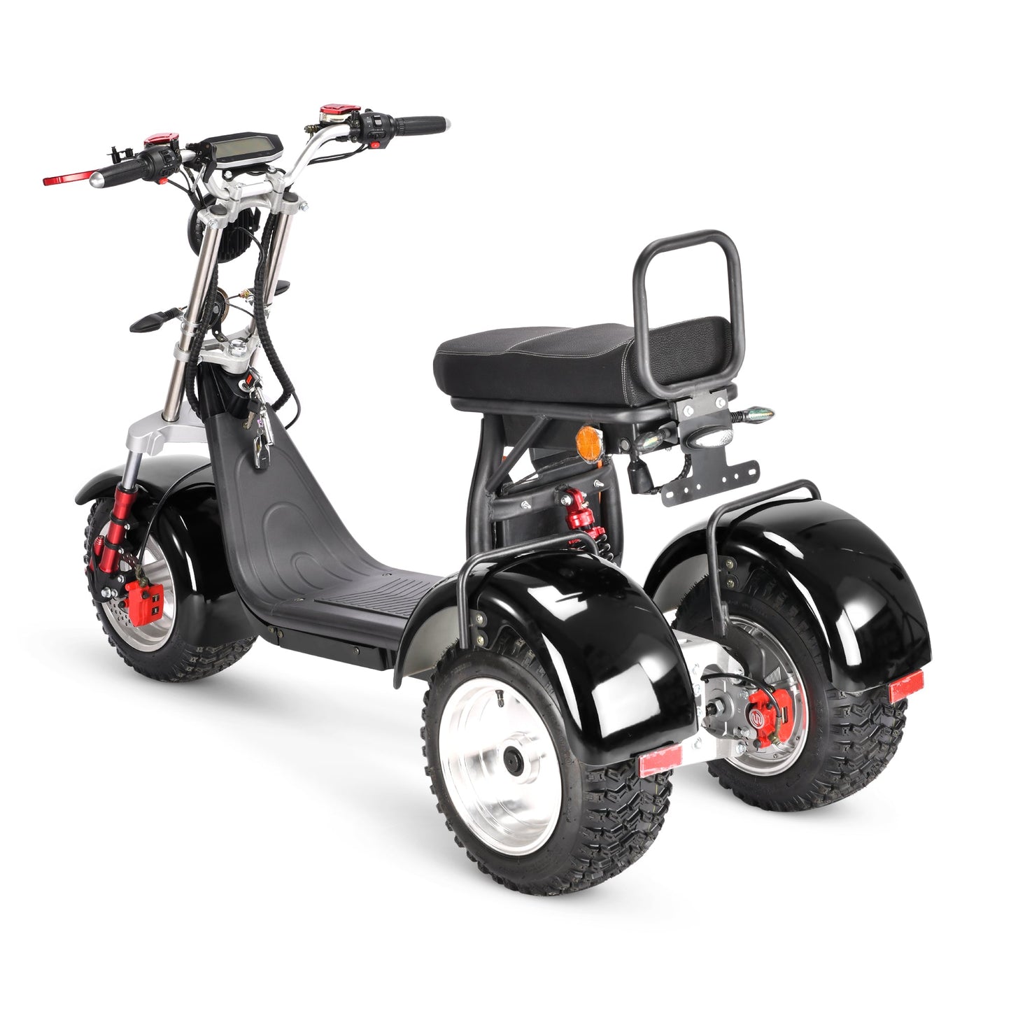 SoverSky | T7.4 Swinging Electric Trike | Dual 2000W 60V 40Ah