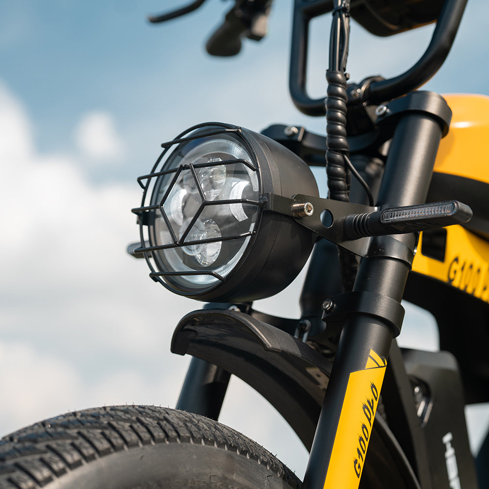 HappyRun | G100 Pro Electric Bike 6000W Dual Battery, 72V Power