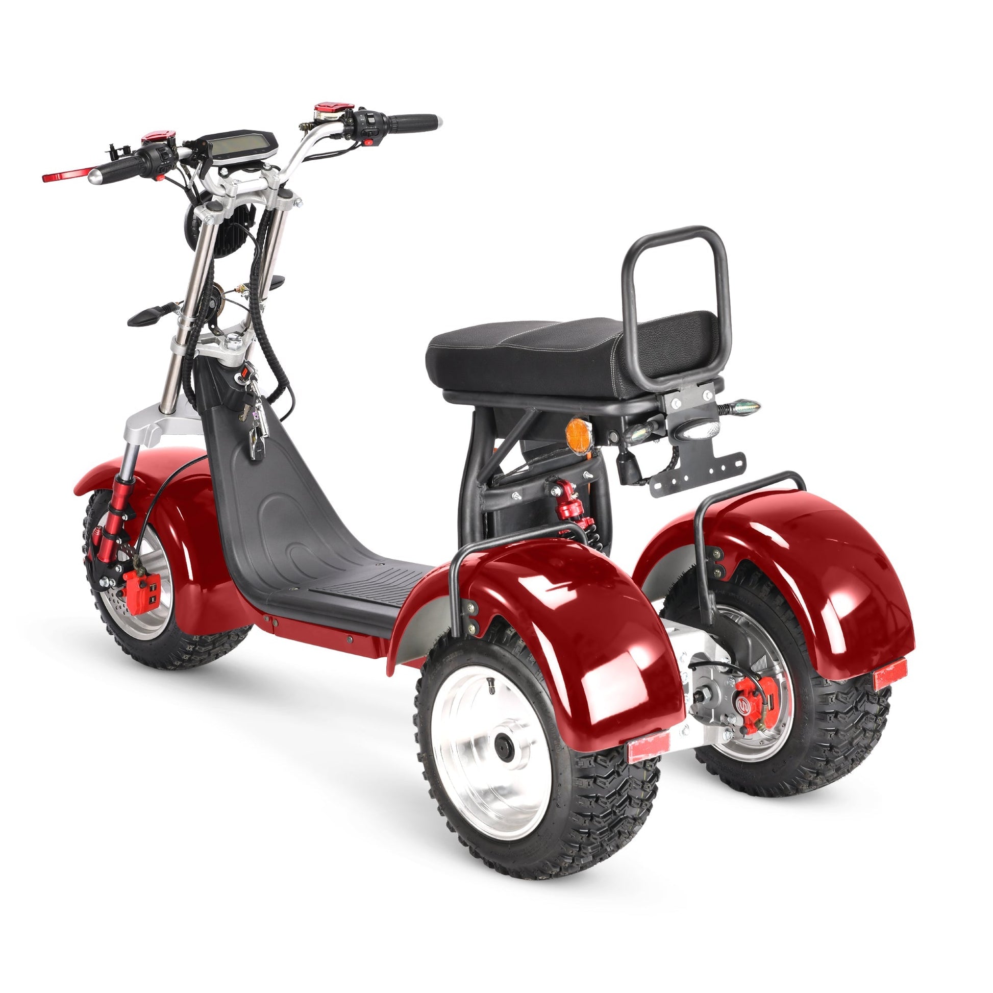 SoverSky | T7.4 Swinging Electric Trike | Dual 2000W 60V 40Ah