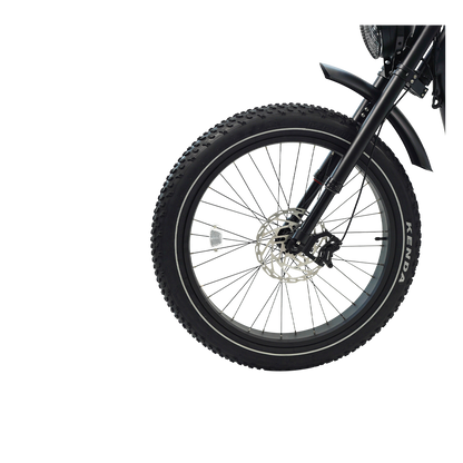 Revi Bikes Cheetah Pro Vintage Retro Fat‑Tire Electric Bike - 48v 30Ah 1700W Peak, 33 MPH, Range up to 100 miles, 4-piston hydraulic brakes, Smart Sensor - 100% Financing Available!