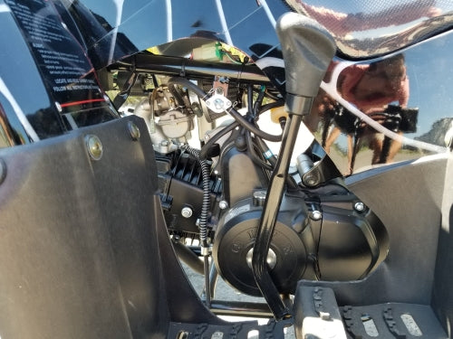 125cc Hunters Edition Four Wheeler Coolster 125cc Fully Automatic Mid Size ATV Four Wheeler w/ Large 19" Tires - ATV-3125XR8-U-HUNTERS-EDITION Rider 8