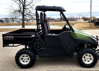 800cc UTV 2 Seater Golf Cart 4x4 Utility Vehicle EFI W/Dump - Avalanche 800