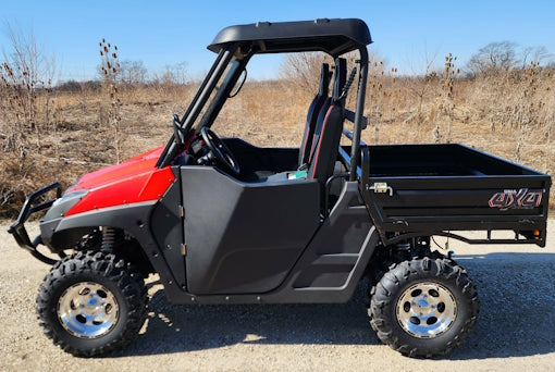 800cc UTV 2 Seater Golf Cart 4x4 Utility Vehicle EFI W/Dump - Avalanche 800