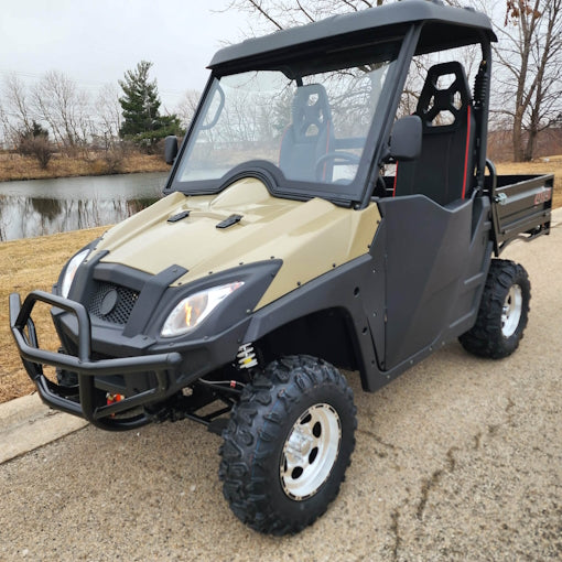 800cc UTV 2 Seater Golf Cart 4x4 Utility Vehicle EFI W/Dump - Avalanche 800