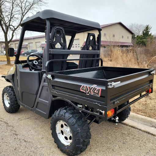 800cc UTV 2 Seater Golf Cart 4x4 Utility Vehicle EFI W/Dump - Avalanche 800