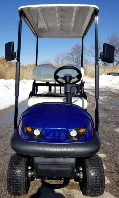 Electric Termite Golf Cart Mini Four Seater Optionally Fully Loaded - BLUE