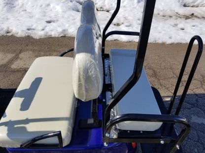 36v Electric Termite Golf Cart Mini Four Seater 4 Seater Optionally Fully Loaded - BLUE