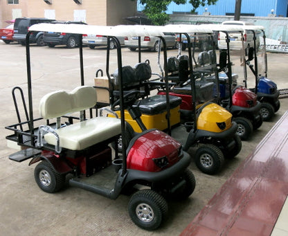 Electric Termite Golf Cart Mini Four Seater Optionally Fully Loaded - RED