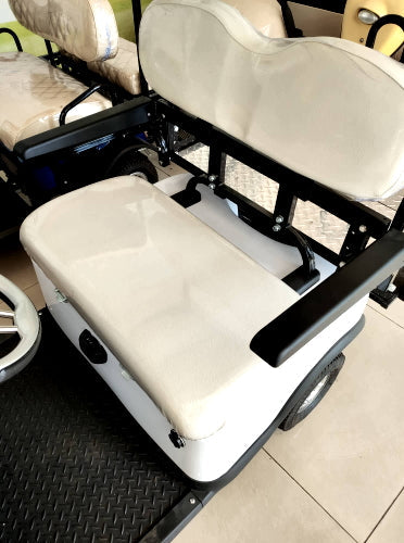 Electric Termite Golf Cart Mini Four Seater Optionally Fully Loaded - BLACK