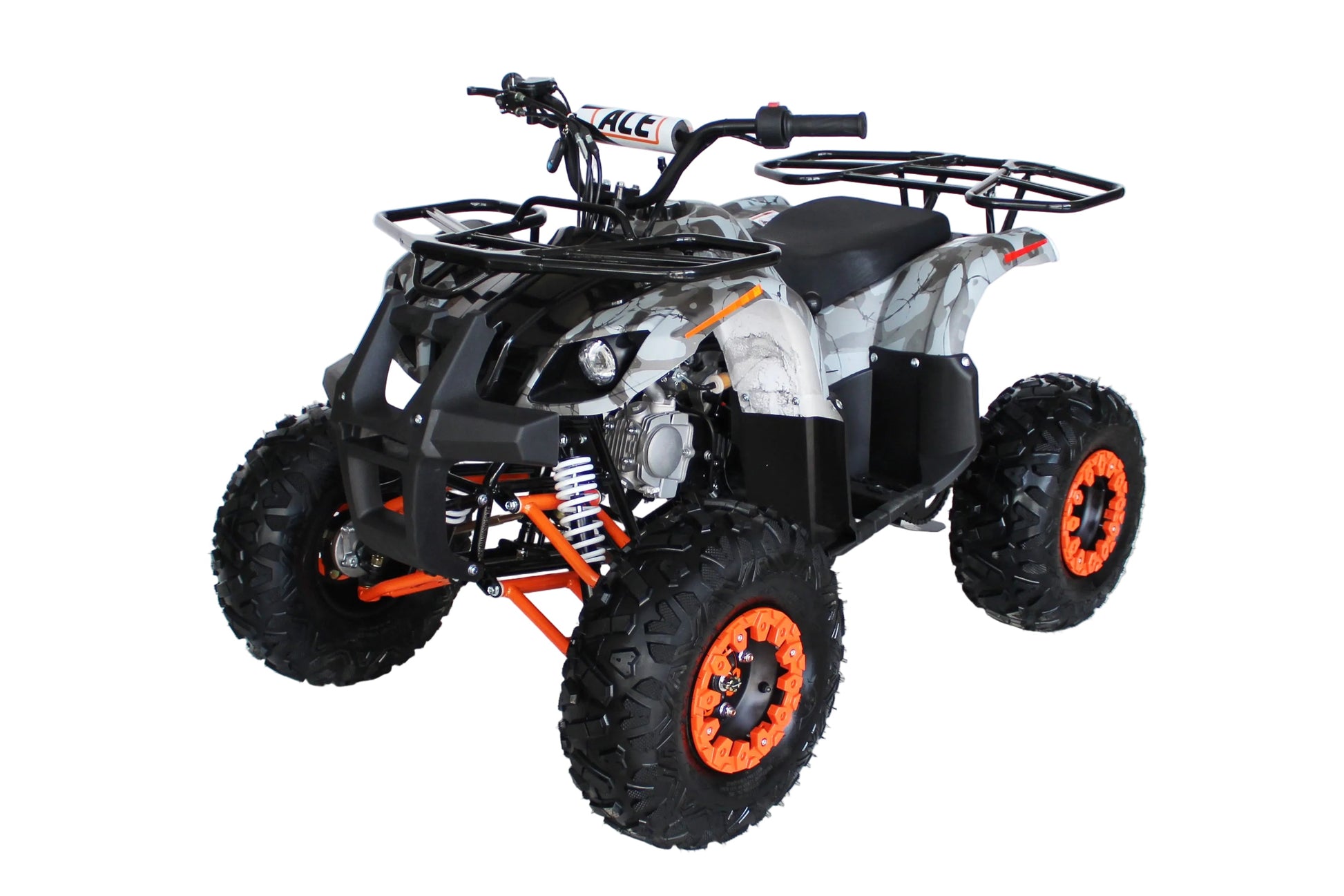 TrailMaster B125 Youth ATV - 107cc,  29 inch Seat Height, Automatic Transmission with Reverse, Electric Start, Bead Lock Style Rims