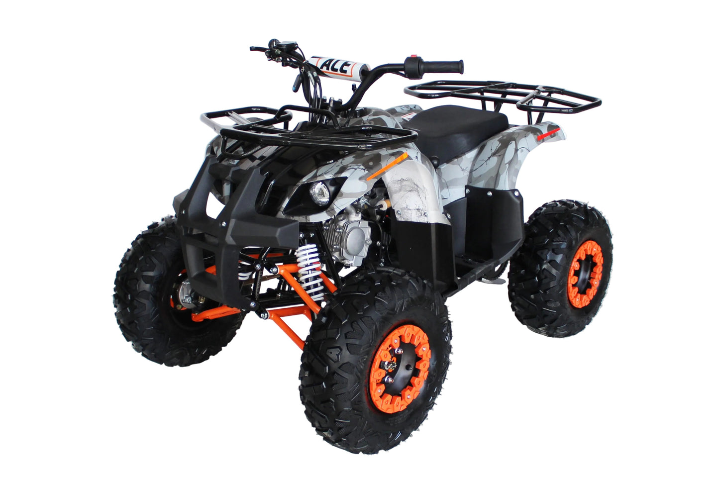 TrailMaster B125 Youth ATV - 107cc,  29 inch Seat Height, Automatic Transmission with Reverse, Electric Start, Bead Lock Style Rims