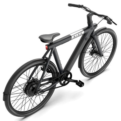 Bird - A-Frame eBike, 500Watt Motor Electric Bike, 50mi Max Range, Embedded Dash Display, Removable Battery, and App Compatible Moped With Pedals 182 - Grey