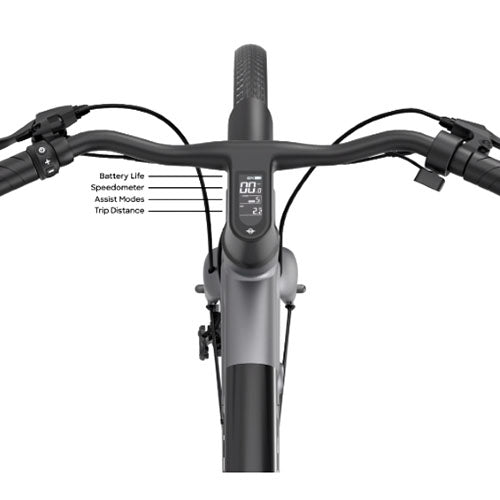 Bird - A-Frame eBike, 500Watt Motor Electric Bike, 50mi Max Range, Embedded Dash Display, Removable Battery, and App Compatible
